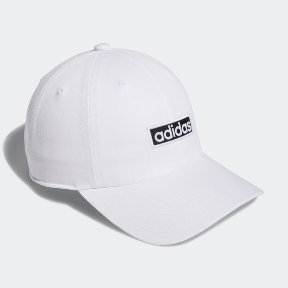 adidas Accessories - ADIDAS Aeroready Contender Womens White Baseball Cap Hat w Adjustable Velcro